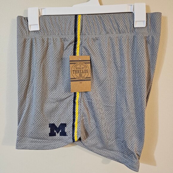 Rivalry Threads 91 Boy's Michigan Athletic Shorts - XL 16/18 - Picture 1 of 5